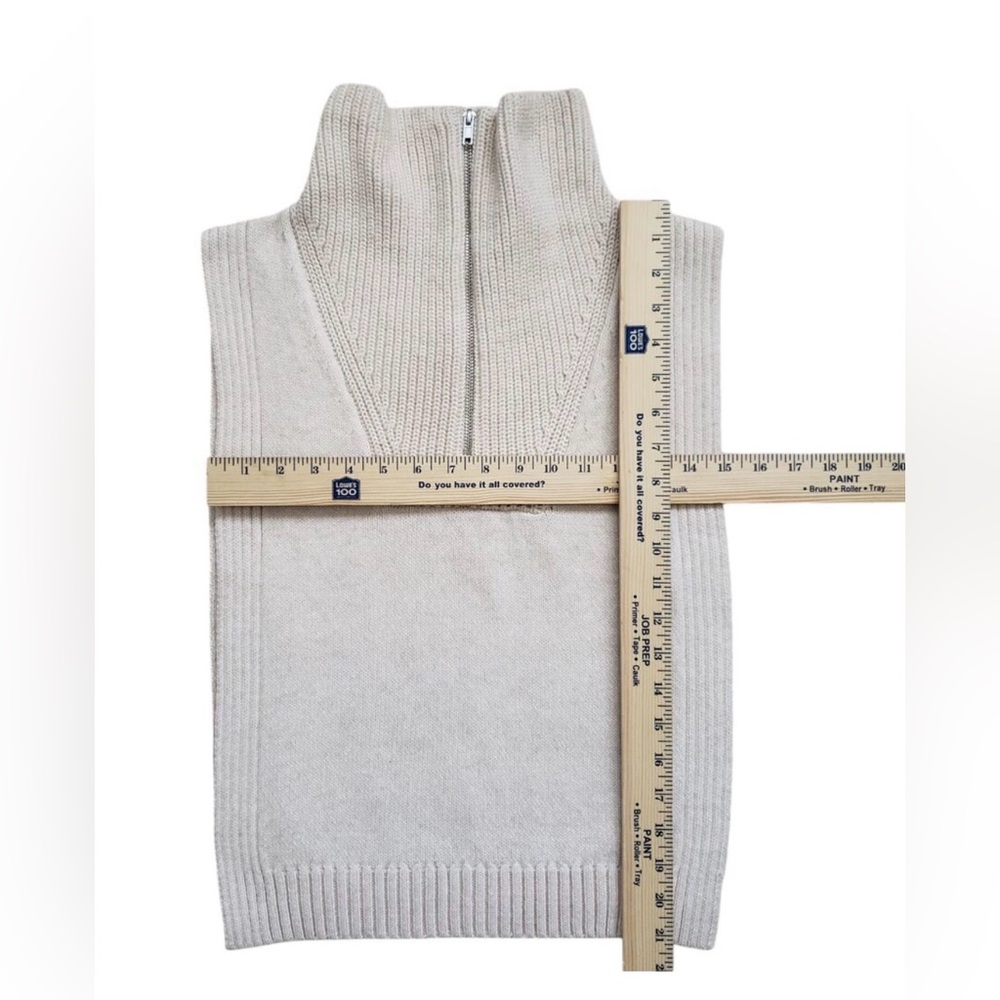 H&M Khaki Knit Sleeveless Vest - Picture 6 of 6